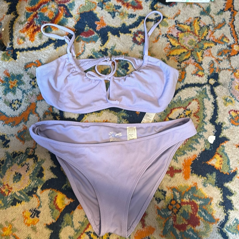 Hollister Lavender Bikini Size L